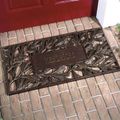 PERSONALIZED CAST ALUMINUM DOORMAT