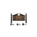 FEDERAL ESTATE PERSONALIZED LAWN PLAQUE