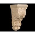 6 3/4 GRAPE & DENTIL CORBEL