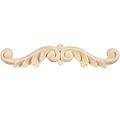 14 1/8 SCROLL & LEAF APPLIQUE