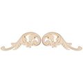 7 5/8 FLOWER APPLIQUE PAIR