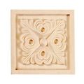 3 1/2 LEAF ROSETTE APPLIQUE