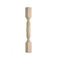36 X 4 3/4 ACANTHUS LEAF ISLAND LEG