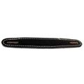 8 1/2 OVAL END STITCHED LEATHER TRUNK HANDLE