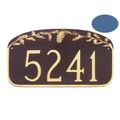 PINECONE ADDRESS PLAQUE