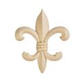 BEADED FLEUR-DE-LIS APPLIQUE