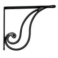 BLK IRON SHELF BRACKET