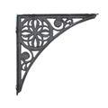 BLACK IRON BRACKET 15 1/2 X 15 1/2