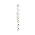 39 CLEAR JEWEL CHAIN 16MM JEWELS-BRASS PINS