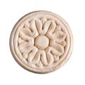ROUND EMBOSSED APPLIQUE