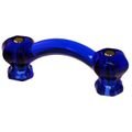 HEXAGONAL GLASS HANDLE - 3 BORING