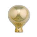 BRASS CANNONBALL FINIAL