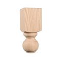 7 FURNITURE LEG WITH BLOCK
