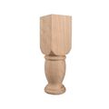 9 FURNITURE LEG WITH BLOCK