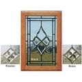 #031 LEADED/BEVELED GLASS
