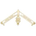 ADJUSTABLE GABLE END WITH SCROLL DESIGN