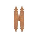 LG RUSTD&WAXD IRON ORNATE H HINGE