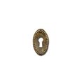 DISTRESSED ANTIQUE BRASS ESCUTCHEON
