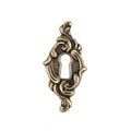 ANTIQUE BRASS VERTICAL ESCUTCHEON