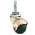 STEEL CASTER W/PLASTIC BEARING WHEEL