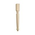 29 PINE BUTCHER BLOCK LEG               (S4069)