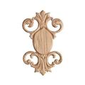 OAK EMBOSSED APPLIQUE 7 X 11 1/8