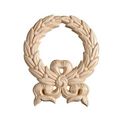 BIRCH EMBOSSED APPLIQUE 3 1/8 X 3 5/8