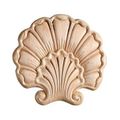 BIRCH EMBOSSED APPLIQUE 3 3/8 X 3 1/2