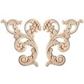 BIRCH EMBOSSED APPLIQUE 4 3/4 X 5 1/2