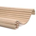 CUSTOM OAK HALF ROUND BASE PLATE PER INCH   *DS