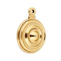 BRT BRASS BULLSEYE BOLT HOLE COVER