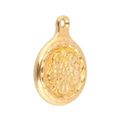 BRASS BOLT HOLE COVER CAST BRASS