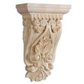 10 1/2 LEAF & SCROLL CORBEL