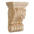 7 1/2 LEAF & FLOWER CORBEL