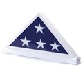 TRIANGLE FLAG DISPLAY CASE