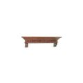 UNFINISHED DEVONSHIRE MANTEL SHELF