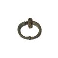 RUSTY IRON HEAVY OVAL CHEST HANDLE