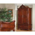 TV ARMOIRE W/DRAWER & CLOTHING BAR *DS PPD*