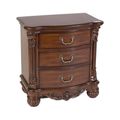 NIGHTSTAND W/3 DRAWERS     *DS PPD*