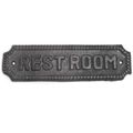 BLACK POWDER COAT DOOR PLAQUES