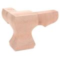 SQUARE CORNER PEDESTAL FOOT