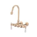 WALL MOUNT GOOSENECK TUB FAUCET