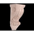 10 1/2 ACANTHUS & FLOWER CORBEL