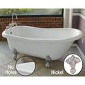 5 1/2 IMPERIAL CLAWFOOT TUB