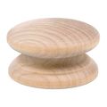 1 3/4 DIAM MAPLE KNOB