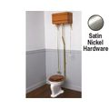 MORTISED HIGH WOODEN TOILET TANK