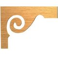 SCROLL STAIR TREAD BRACKET