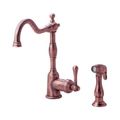 SINGLE HANDLE FAUCET WITH SPRAY
