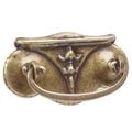 STAMPED ANTQ BRASS BAIL PULL