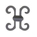 SLIP ON BUTTERFLY SLIDE FOR ADJUSTABLE BALUSTER